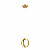 Domus Lighting Indoor Pendants SPIN-PDT LED TWIN RING PENDANT TRIO Lights-For-You 22727 9330772227277